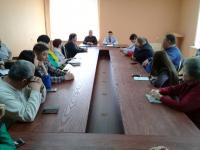 24.04.2019 Администрацией Трусовского района совместно с ОП 3 УМВД России по городу Астрахани провели совещание с УК,ТСЖ,НУ.