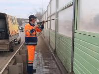 Уборка в городе ведется в усиленном режиме