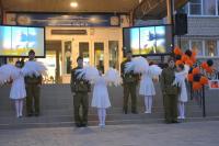 В городской школе прошла линейка "Сквозь время: одной судьбой, одной Победой"