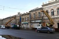 Помывка фасадов на Адмиралтейской продолжается