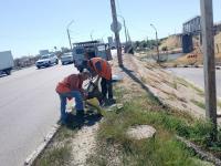 Коммунальные службы города продолжают наводить порядок в Астрахани