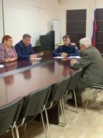 Прием граждан с представителем следственного комитета по Ленинскому району г. Астрахани совместно с главой администрации Ленинского района г. Астрахани