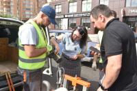 Толщину нового асфальта на Кирова проверила дорожная лаборатория