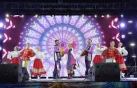 Пятнадцать тысяч астраханцев отметили на набережной юбилей города