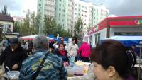 Сельскохозяйственная ярмарка в микрорайоне Бабаевского