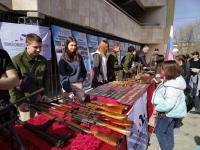 В Астрахани высадили Крымскую аллею