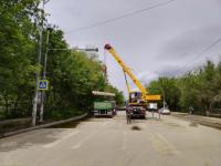 В Астрахани сегодня открыли движение на участке дороги на улице Адмирала Нахимова