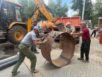 МУП "Астрводоканал" информирует: аварийная ситуация на магистральном водопроводе устранена