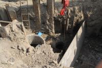 Астраханские коммунальщики приступили к устранению аварийной ситуации на глубинной канализации по ул. Б. Алексеева