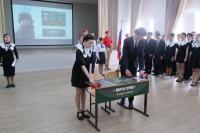 В гимназии № 1 открыли Парту Героя