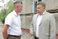 Игорь Редькин проинспектировал ход капитального ремонта детского сада на ул. Комсомольской набережной 