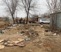 Комсомольскую набережную полностью освободили от незаконных гаражей