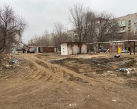 Комсомольскую набережную полностью освободили от незаконных гаражей