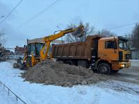 В уборке снега используются все доступные ресурсы 