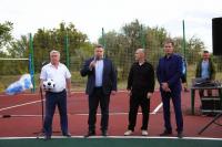 В Трусовском районе открыли новую спортплощадку