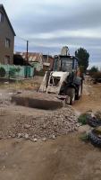 В городе продолжается подсыпка грунтовых дорог