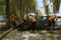 В восьми дворах Кировского района заменят асфальт 