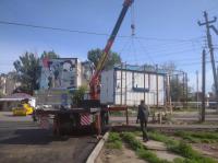 В Астрахани демонтировали еще 30 незаконных торговых объектов