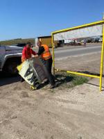 В Астрахани демонтировали полторы тысячи незаконных рекламных конструкций