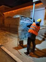 В Астрахани продолжается демонтаж незаконной рекламы