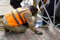 На улице Коммунистической установят километровое леерное ограждение 