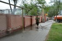 В Астрахани приводят в порядок улицу Боевую