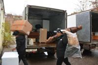 Администрация города продолжает оказывать помощь по вывозу вещей из квартир обрушившегося дома