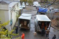 Администрация города продолжает оказывать помощь по вывозу вещей из квартир обрушившегося дома