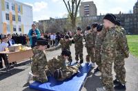 Учащиеся начальных классов из Астрахани приняли участие в военно-спортивной игре «Зарница»