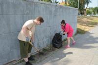 В Астрахани наводят порядок на набережных 1 Мая и Приволжского затона