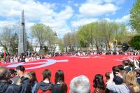 В администрации города состоялась встреча с участниками патриотического автопробега