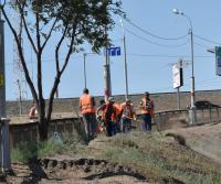 Подходы к Старому мосту готовят к укладке асфальта