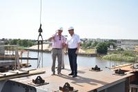 Реконструкция Кирикилинского моста – на контроле руководства области и города