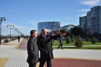 В Астрахани открыли новую набережную