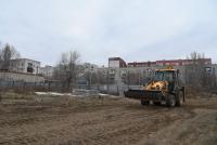 Городские власти продолжают строительство детского сада в микрорайоне Бабаевского