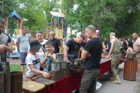 Более трех тысяч астраханцев отметили День рыбака в парке «XX лет Октября»