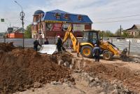 На Милицейском мосту продолжаются ремонтные работы