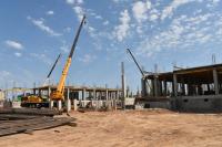 В Трусовском районе строят школу на тысячу мест