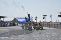 Морской парад в Санкт-Петербурге открыл корабль Каспийской флотилии