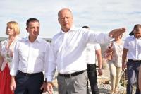 Работы на набережной Волги в самом разгаре