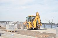 Работы на набережной Волги в самом разгаре