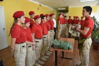 В Астрахани продолжает активно развиваться движение юнармейцев