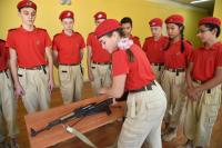 В Астрахани продолжает активно развиваться движение юнармейцев