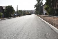 Работы на ул. Космонавта Комарова выполнены на 80%