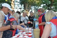 Около трех тысяч астраханцев отметили День рыбака в парке «XX лет Октября» в Трусовском районе