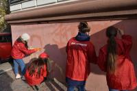 Активные астраханцы вышли на борьбу с вандализмом