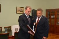 Игорь Редькин провел первую международную встречу в статусе главы Астрахани