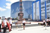 На новой набережной открыт памятный обелиск	