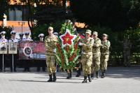 В Братском саду прошла «Линейка памяти и скорби»