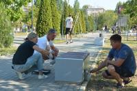 Сквер Ветеранов Советского района городские власти будут обслуживать совместно с управляющей компанией